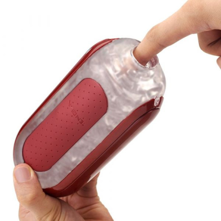 Мастурбатор с нагревателем Tenga Flip Zero Red + Flip Warming Set || 
