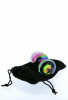 DT21783 Радужная анальная пробка GLEAMING LOVE MULTICOLOUR PLUG LARGE || 