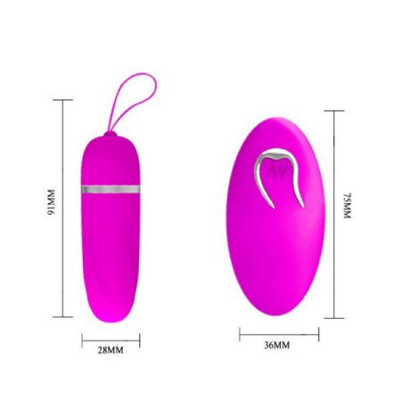 Виброяйцо DEBBY, Pink || 