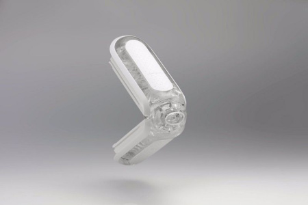 Мастурбатор Tenga Flip Zero White, изменяемая интенсивность стимуляции, раскладной || 