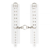 Наручники Leather Rastraints Hand Cuffs, White || 