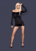Платье Obsessive Rocker dress черный S\M || 