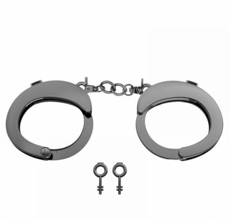 Наручники Разборные Premium Metal Romfun, Black