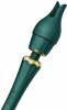 Вибратор микрофон с насадками Zalo Kyro Wand Turquoise Green || 