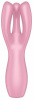 Клиторальный вибратор Satisfyer Threesome 3 Pink с тремя пальчиками || 