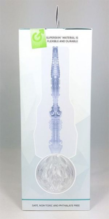 Мастурбатор вагина Fleshlight Ice Lady Crystal, полупрозрачный материал и корпус || 