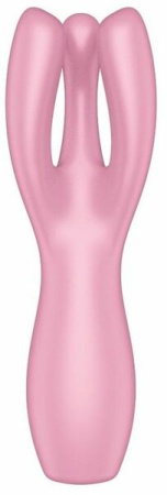 Клиторальный вибратор Satisfyer Threesome 3 Pink с тремя пальчиками || 