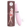 Вакуумный стимулятор с вибрацией KisToy Miss CC Pink, можно использовать как вибратор, диаметр 36мм || 