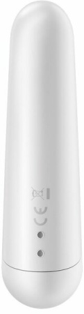 Вибропуля перезаряжаемая Ultra Power Bullet 3 White || 
