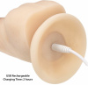 Фаллоимитатор ADDICTION - Naked - 8" Rotating & Vibrating Dildo with Remote – Vanilla || 