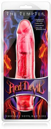 Вибромассажер RED DEVIL THE TEMPTER CHERRY RED || 