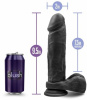 Фаллоимитатор киберкожа AU NATUREL BOLD MASSIVE 9INCH DILDO || 