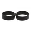 Наручники Miracles, Smooth Black M || 