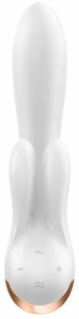 Вибратор кролик Satisfyer Double Flex White || 