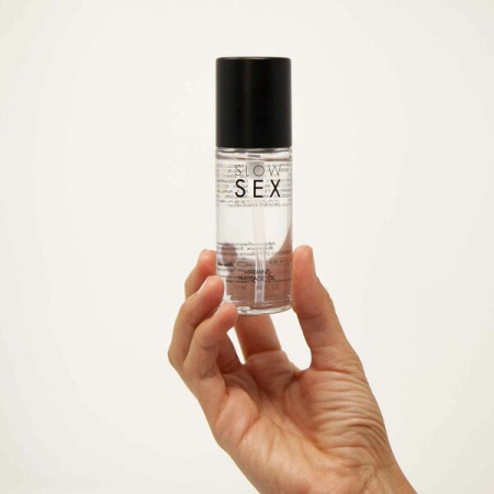 Разогревающее съедобное массажное масло Bijoux Indiscrets SLOW SEX - Warming massage oil || 