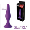 Анальная пробка на присоске MAI Attraction Toys №35 Purple, длина 15,5см, диаметр 3,8см || 