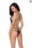 Боди монокини с декольте ERZA BODY black S/M - Passion || 