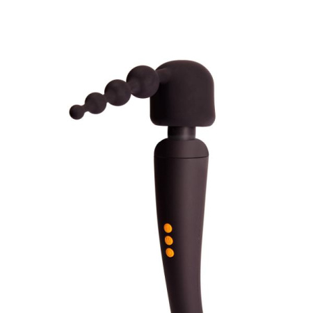 Вибромассажер с тремя насадками Pornhub Supercharge Wand Set, мощный || 