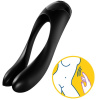 Вибратор на палец Satisfyer Candy Cane Black || 