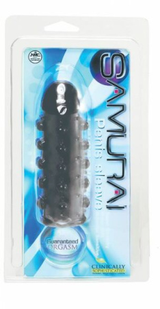 Насадка SAMURAI PENIS SLEEVE, BLACK || 