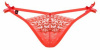 Трусики Obsessive Intensa double thong cherry tomato S/M || 