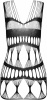 Бодистокинг Passion BS089 black || 