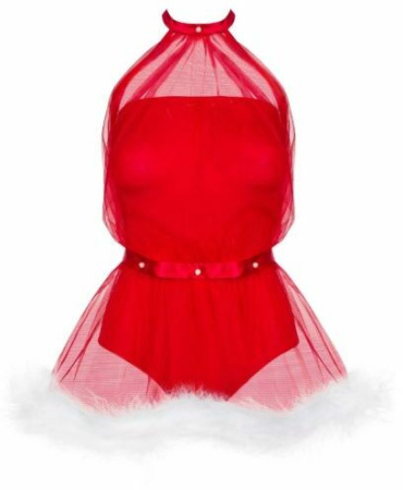 Платье Obsessive Santastic Dress Red® S/M || 
