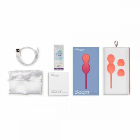 Вагинальные Шарики с Вибрацией We-Vibe Bloom Kegel Balls || 