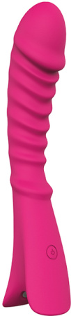 Вибратор со стимулирующими ребрами Dream Toys VIBES OF LOVE NAUGHTY BARONESS