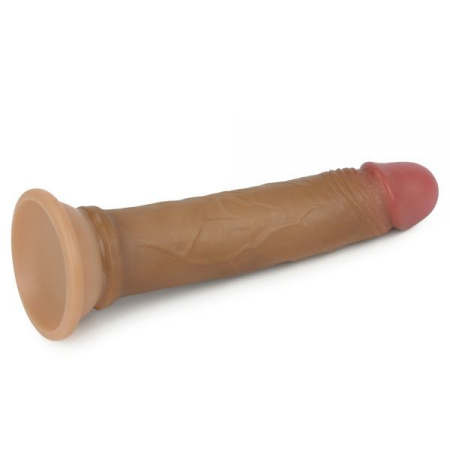 Фаллоимитатор 7'' Nature Cock, Brown || 