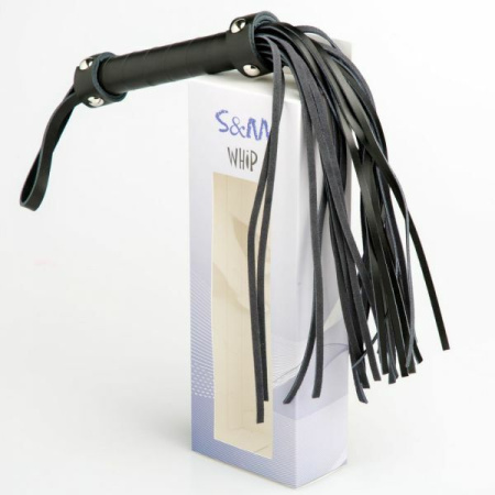 F61408 Плетка из экокожи FLOGGER WHIP || 
