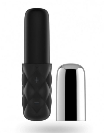 Мощный мини-вибратор Satisfyer Mini Sparkling Darling со съемным колпачком, 15 режимов работы || 