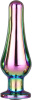 DT21821 Анальная пробка конической формы Dream Toys GLEAMING LOVE COLOURED PLEASURE PLUG M || 