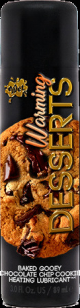 Съедобный лубрикант 4 в 1 WET Warming Desserts Baked Gooey Chocolate Chip Cookie 89 мл