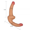 Страпон двойной 12" Double Dildo, Flesh || 