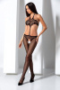 Бодистокинг Passion BS080 black || 