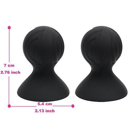 Стимуляторы на соски Nipple Suckers, Black || 
