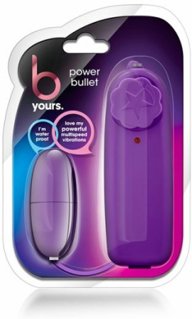 Виброяйцо B YOURS POWER BULLET PURPLE || 