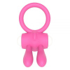Эрекционное виброкольцо Power Clit Cockring, Pink