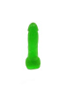 Крафтовое мыло-член с присоской Чистый Кайф Green size S натуральное || 