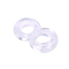 Эрекционное кольцо Duo Cock 8 Ball Ring, Clear || 