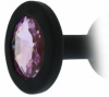 Анальная пробка ALL TIME FAVORITES SILICONE DIAMOND PLUG || 