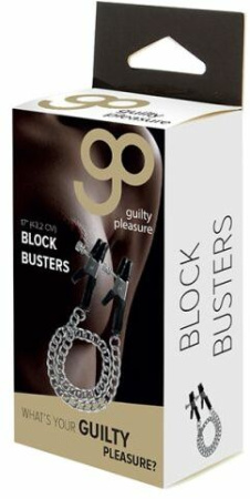 Зажимы на соски GP BLOCK BUSTERS NIPPLE CLAMPS || 