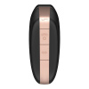 Вакуумный клиторальный стимулятор Satisfyer Love Triangle Black с управлением через интернет || 