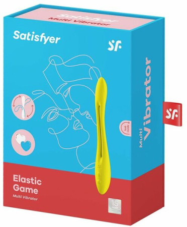 Вибратор Satisfyer Elastic Game Yellow || 