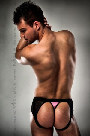 Мужские трусики с розовым гульфиком Passion 007 THONG pink S/M - Passion || 