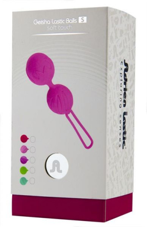 Вагинальные шарики Adrien Lastic Geisha Lastic Balls Mini Pink (S), диаметр 3,4см, вес 85гр || 