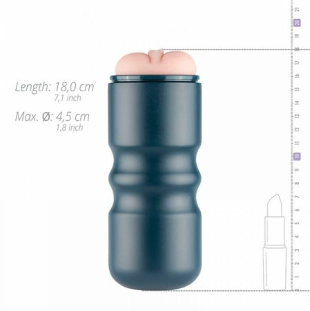 Мастурбатор в колбе FPPR. Vagina Masturbator, Natural Color || 