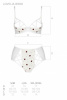 LOVELIA BIKINI white S/M - Passion || 
