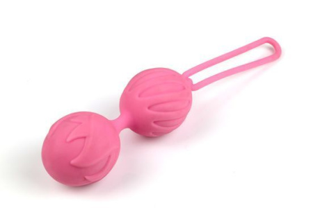 Вагинальные шарики Adrien Lastic Geisha Lastic Balls Mini Pink (S), диаметр 3,4см, вес 85гр || 